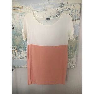 Sparkle and Fade color block dress with pockets!